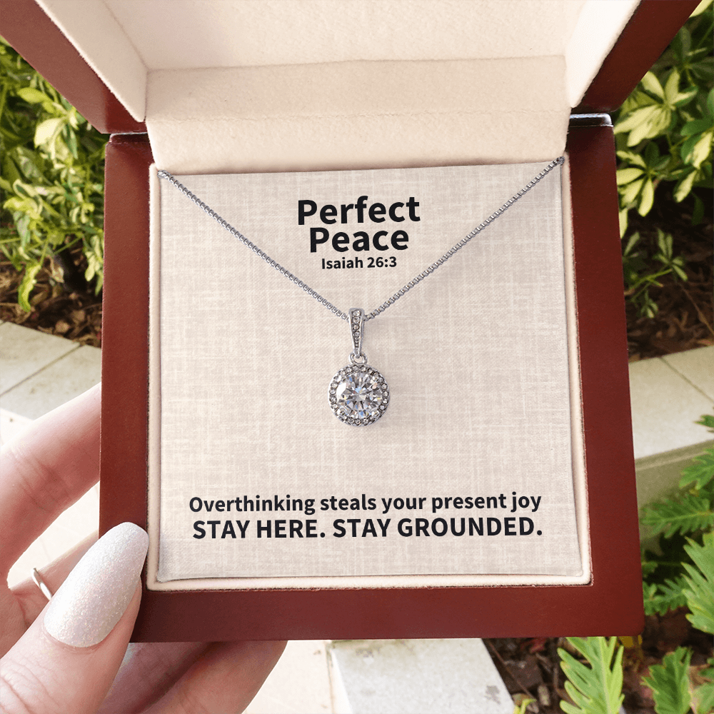 Perfect Peace (Isaiah 26:3) | Eternal Hope Pendant Necklace