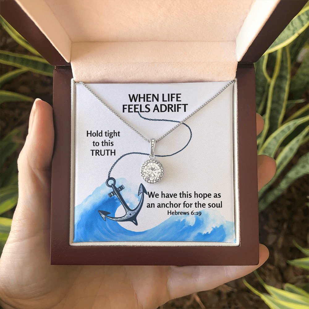 Hope Anchors The Soul (Hebrews 6:19) | Eternal Hope Pendant Necklace