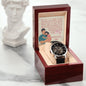 Men's Openwork Watch Design 1 ~Psalm 103:13-14~