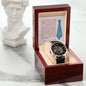 Men's Openwork Watch Design 4 ~1 Corinthians 13:4-7~