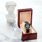 Men's Openwork Watch For Husband ~Hebrews 11:1~