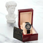 Men's Openwork Watch For Dad ~Matthew 5:16~