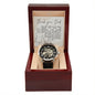 Men's Openwork Watch Design 9 ~Colossians 3:13~