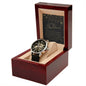 Men's Openwork Watch For Dad ~Matthew 5:16~