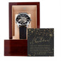 Men's Openwork Watch For Dad ~Matthew 5:16~
