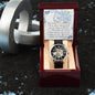 Men's Openwork Watch For Husband ~Hebrews 11:1~