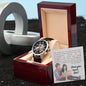 Men's Openwork Watch Design 6 ~Philippians 1:6~