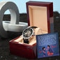 Men's Openwork Watch Design 2 ~Hebrews 11:6~