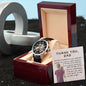 Men's Openwork Watch Design 8 ~Proverbs 3:5-6~