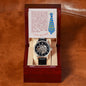 Men's Openwork Watch Design 4 ~1 Corinthians 13:4-7~