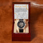 Men's Openwork Watch Design 10 ~John 15:13~