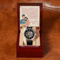 Men's Openwork Watch Design 1 ~Psalm 103:13-14~