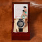 Men's Openwork Watch Design 7 ~Psalm 91:1-2~