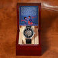 Men's Openwork Watch Design 2 ~Hebrews 11:6~