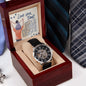 Men's Openwork Watch Design 3 ~Matthew 6:26~