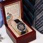 Men's Openwork Watch Design 1 ~Psalm 103:13-14~