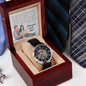 Men's Openwork Watch Design 6 ~Philippians 1:6~