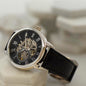Men's Openwork Watch For Dad ~Matthew 5:16~