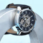 Men's Openwork Watch For Dad ~Matthew 5:16~