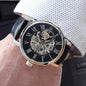 Men's Openwork Watch For Dad ~Matthew 5:16~