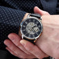 Men's Openwork Watch For Dad ~Matthew 5:16~