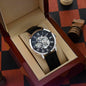 Men's Openwork Watch For Dad ~Proverbs 22:6~