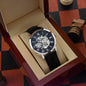 Men's Openwork Watch For Husband ~Hebrews 11:1~