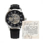 Men's Openwork Watch Design 9 ~Colossians 3:13~