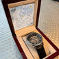 Men's Openwork Watch For Husband ~Hebrews 11:1~