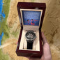 Men's Openwork Watch Design 2 ~Hebrews 11:6~