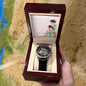 Men's Openwork Watch Design 7 ~Psalm 91:1-2~