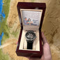 Men's Openwork Watch Design 6 ~Philippians 1:6~