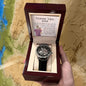 Men's Openwork Watch Design 8 ~Proverbs 3:5-6~