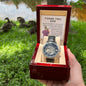 Men's Openwork Watch Design 8 ~Proverbs 3:5-6~