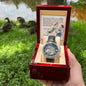 Men's Openwork Watch Design 5 ~Proverbs 20:7~