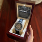 Men's Openwork Watch For Dad ~Proverbs 22:6~
