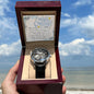 Men's Openwork Watch For Husband ~Hebrews 11:1~