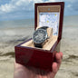 Men's Openwork Watch For Husband ~Hebrews 11:1~