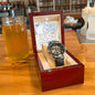 Men's Openwork Watch For Husband ~Hebrews 11:1~