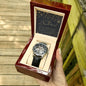 Men's Openwork Watch For Dad ~Matthew 5:16~