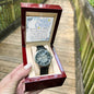 Men's Openwork Watch For Husband ~Hebrews 11:1~