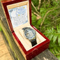 Men's Openwork Watch For Husband ~Hebrews 11:1~