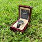 Men's Openwork Watch For Dad ~Proverbs 22:6~