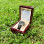 Men's Openwork Watch For Husband ~Hebrews 11:1~