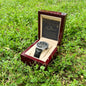 Men's Openwork Watch For Dad ~Matthew 5:16~