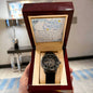 Men's Openwork Watch For Husband ~Hebrews 11:1~