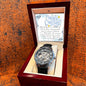 Men's Openwork Watch For Husband ~Hebrews 11:1~