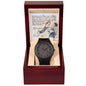 Wooden Watch Design 5 ~Proverbs 20:7~