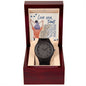 Wooden Watch Design 3 ~Matthew 6:26~