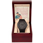 Wooden Watch Design 1 ~Psalm 103:13-14~